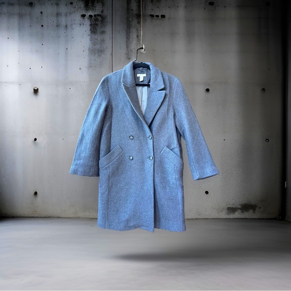 H&M WOOL COAT. - Picture 2 of 6